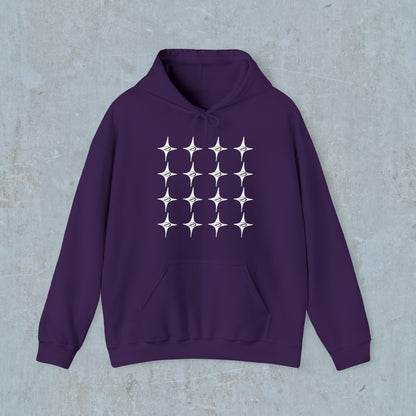 один (Alone Clothing) Star Pattern Hoodie