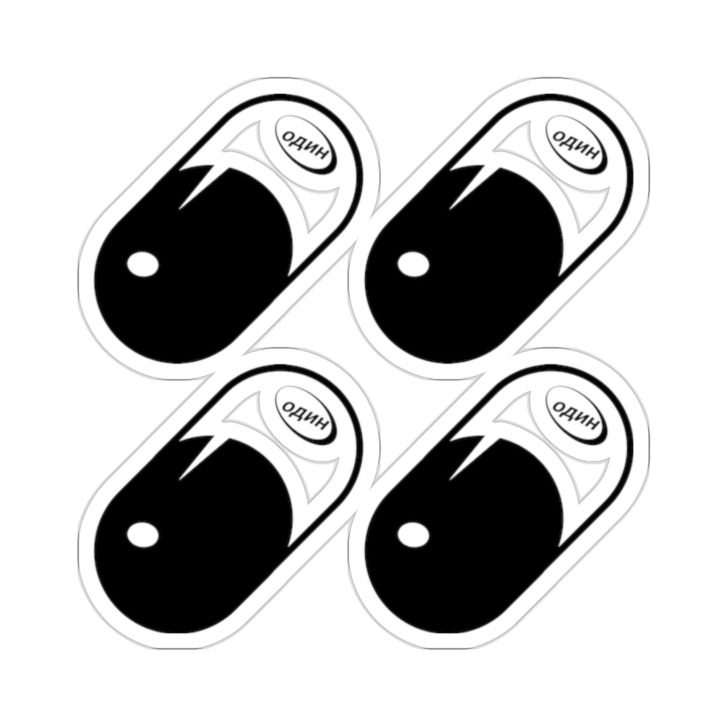 один (Alone Clothing) Multipill Logo Sticker