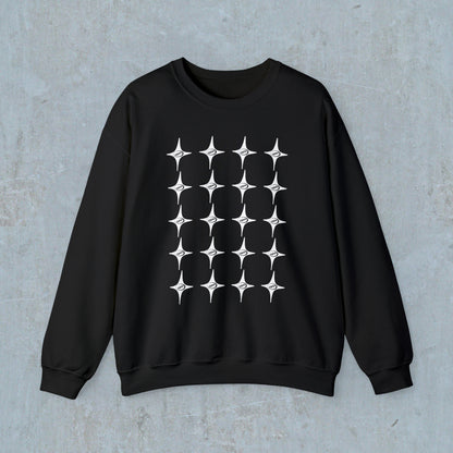 один (Alone Clothing) 2 piece star pattern sweatshirt