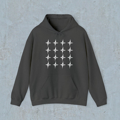 один (Alone Clothing) Star Pattern Hoodie