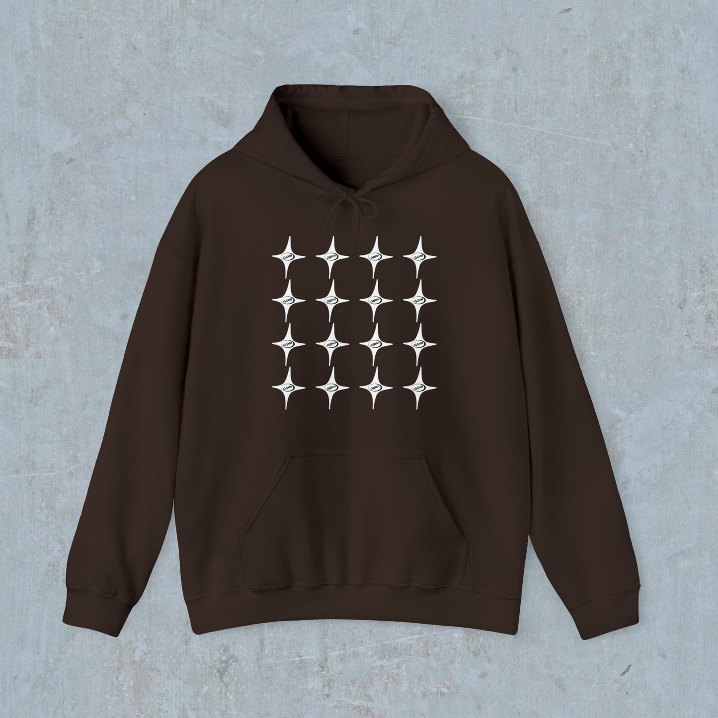 один (Alone Clothing) Star Pattern Hoodie
