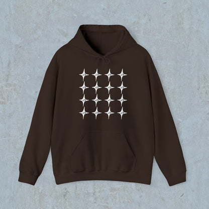 один (Alone Clothing) Star Pattern Hoodie